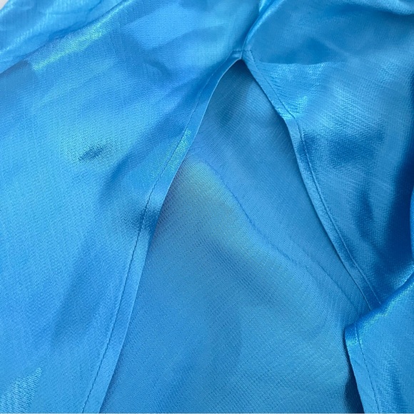 Bec And Bridge Frederick Asymmetrical Midi Dress Blue Size:6 - Picture 7 of 9